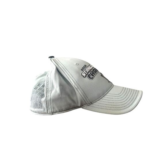 Reebok Pittsburgh Penguins NHL 2009 Stanley Cup Champions Hat Cap Gray One Size - Picture 5 of 8